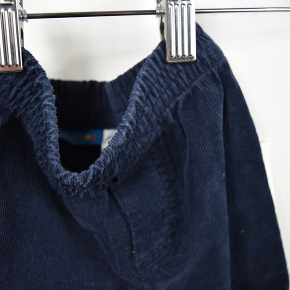 Navy full elasticated waist pull up pants 6-9m - Picture 7 of 7